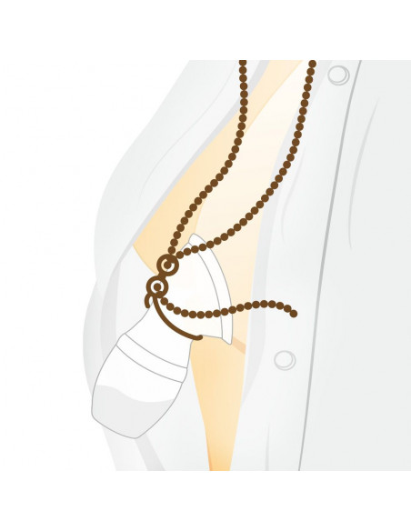 Umhängekette für Milchpumpe