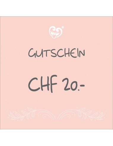 CHF 20.- Voucher