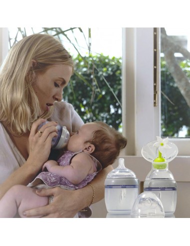 Generation 3 Silicone Pump and Bottle Pack - Peach