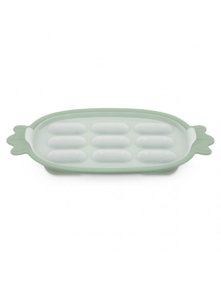 Silicone Nibble Tray - Pea Green