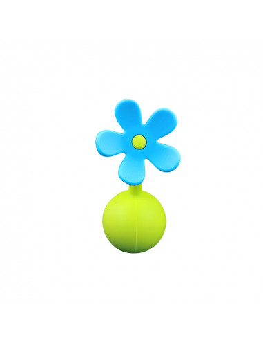 Breast Pump Flower Stopper - Blue