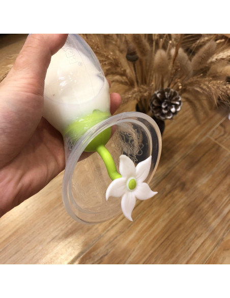 Silicone Breast Pump Flower Stopper