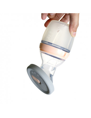 Aktions-Set: 2 Milchpumpen 100ml + 2 Silikondeckel