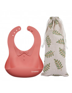 Baby Bib - Rust 2