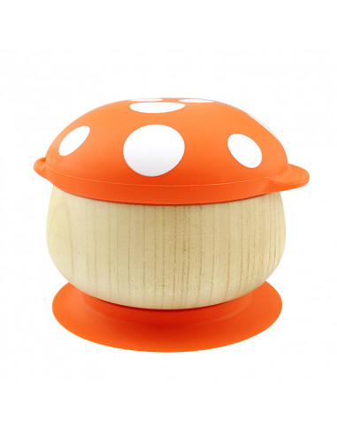 Mushroom Bowl - Orange