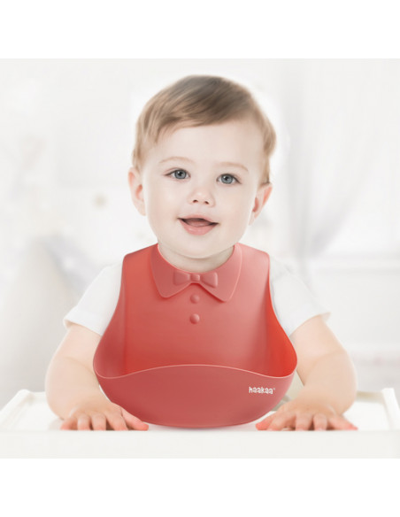 Baby Lätzchen - Rostrot
