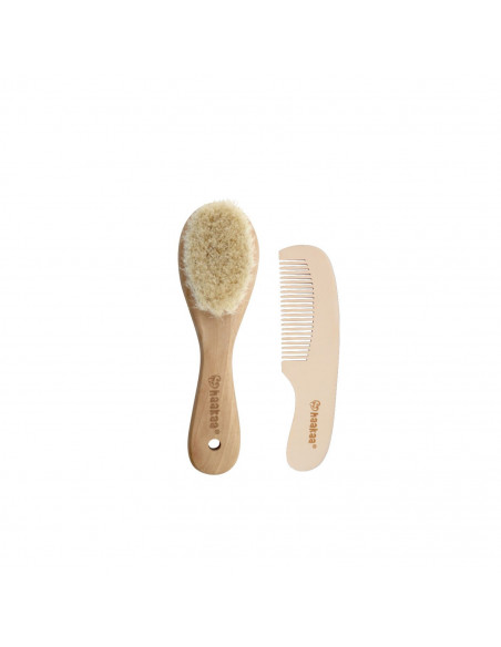 Pflegeset 1: Nagelfeile, Haarbürste, Shampoobürste, Zahnbürste