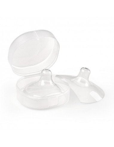Ultra-Thin Silicone Nipple Shields-Size L