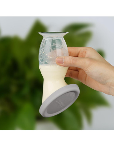Muttermilchpumpe mit Saugfuss 100ml +...