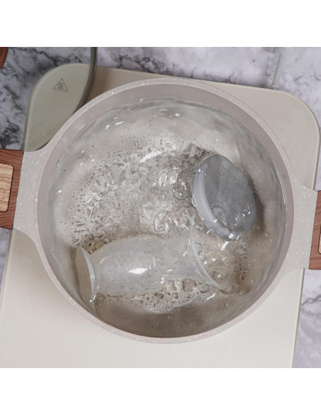 Muttermilchpumpe mit Saugfuss 100ml + Silikondeckel Set