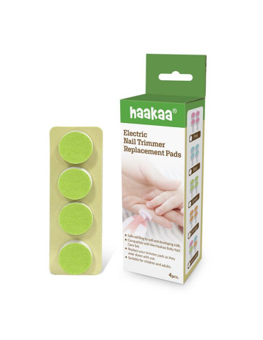 Ersatz-Pads für Nagelpflege Set - Grün (6-12...