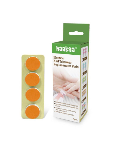 Ersatz-Pads für Nagelpflege Set - Orange (+12...