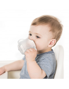 Silicon Baby Drinking Cup - Steelblue 2