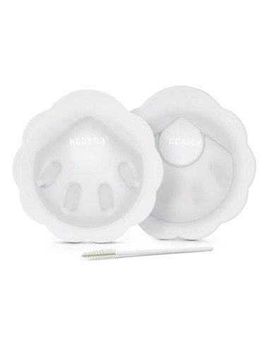 Blütenförmiger Milchauffänger 2er Set