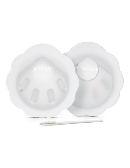 Blütenförmiger Milchauffänger 2er Set