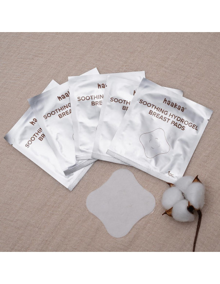 Beruhigende Hydrogel Brustwarzenpads 8er Set