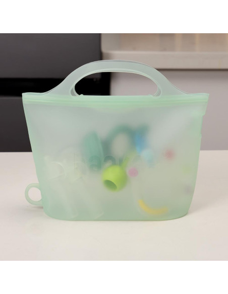 Multipurpose Steamer & Steriliser Bag - Lime - 1250ml