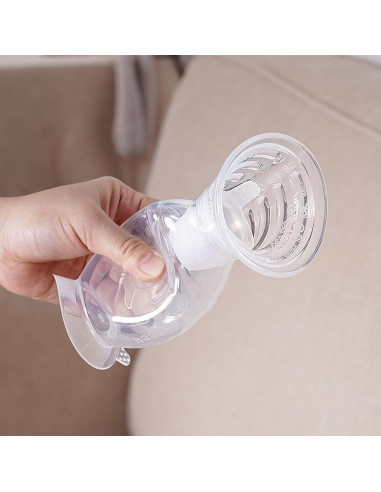 Gen 2+ Milchpumpe mit Saugfuss 100ml + Auslaufschutz