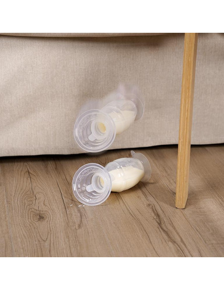 Gen 2+ Milchpumpe mit Saugfuss 100ml + Auslaufschutz
