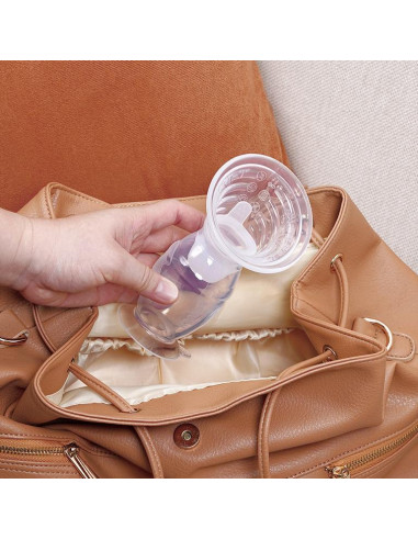 Gen 2+ Milchpumpe mit Saugfuss 100ml + Auslaufschutz