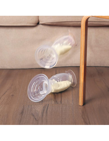 Gen 2+ Milchpumpe mit Saugfuss 100ml + Auslaufschutz