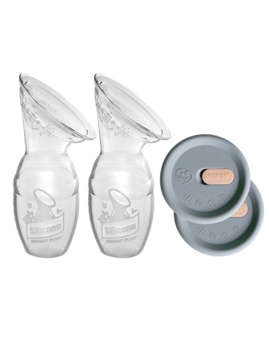Duo Breast Pump 100 ml + Silicone Cap